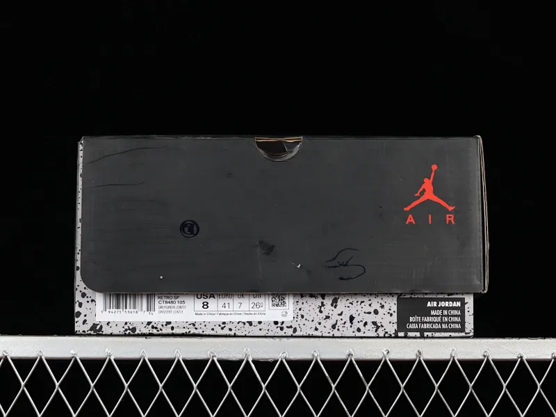 All categories Air Jordan Jordan series basketball shoes Air Jordan 5 OF x Air Jordan 5 Retro SP AJ5 Joe 5 joint model Grape Gray CT8480-105
